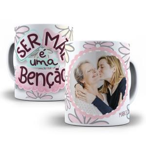 Caneca Personalizada Porcelana 325ml 4x0 Sublimação  TAMANHO DA ARTE 95X21 MM